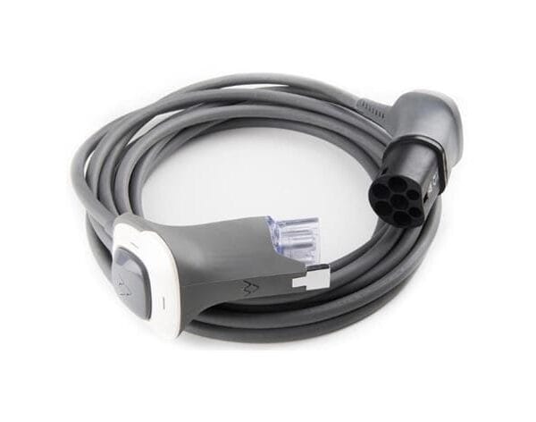 BEAM laddkabel typ 1 till typ 2 för Nissan Leaf Kia Soul Peugeot iOn Mitsubishi Outlander PHEV