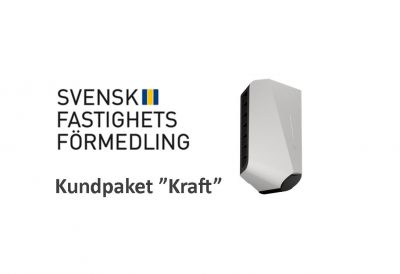Laddbox ladda elbil Svensk Fastighetsförmedling Kraft EV Solution