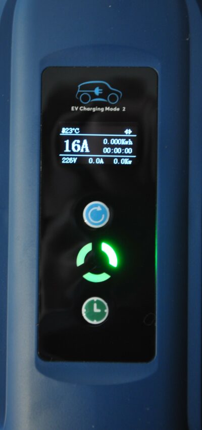 Justerbar laddkabel 8-16A EV Solution kontrollbox